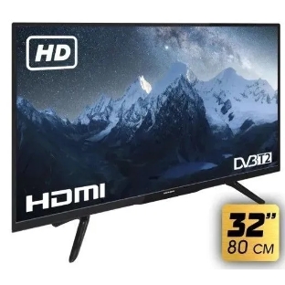 Телевизор Erisson 32' 32LES802T2 черный LED HD 60Hz