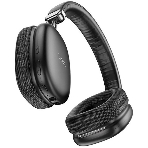 Беспроводные/проводные наушники Hoco W35 черный, полноразмерные, Bluetooth + проводной, до 40 ч, фото3
