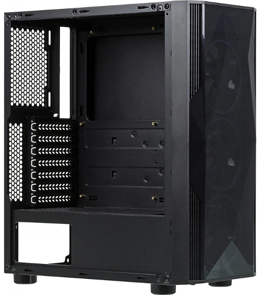 Компьютерный корпус Aerocool/Formula F-3401 (V1) черный без БП ATX 3x120мм 2xUSB 2.0 1xUSB 3.0 audio bott PSU