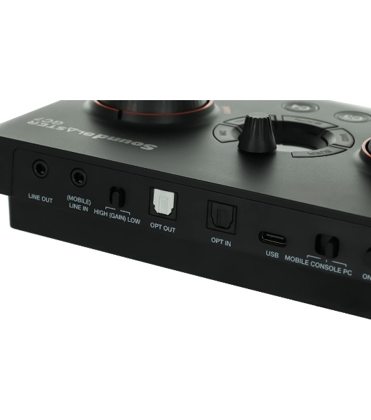 Звуковая карта Creative USB Sound BlasterX GC7 (Super X-Fi Ultra DSP) 7.1 Ret