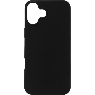 Чехол (клип-кейс) BoraSCO для Apple iPhone 16 Plus Silicone Case черный (73521)