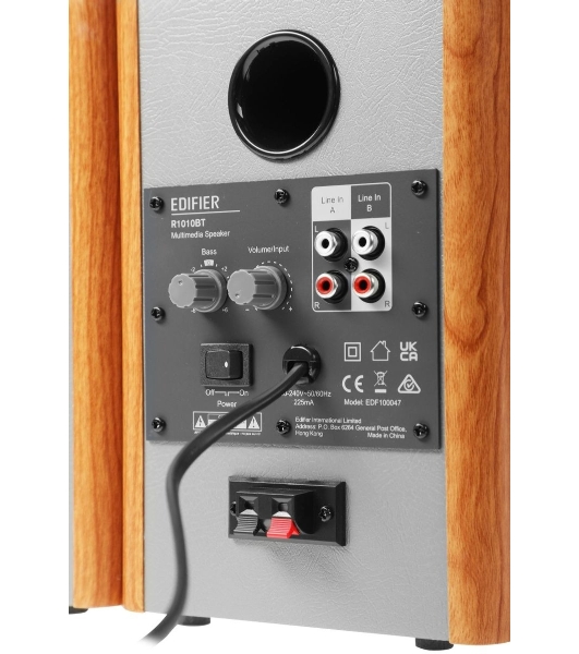 Колонки Edifier R1010BT 2.0 коричневый/коричневый 24Вт BT
