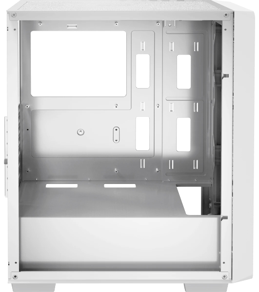 Компьютерный корпус Ocypus Gamma C60 WH ATX/win/white/no PSU/Tempered Glass