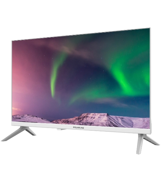 Телевизор Polarline 24' 24PL52TC (Rev. 2) белый LED HD 60Hz