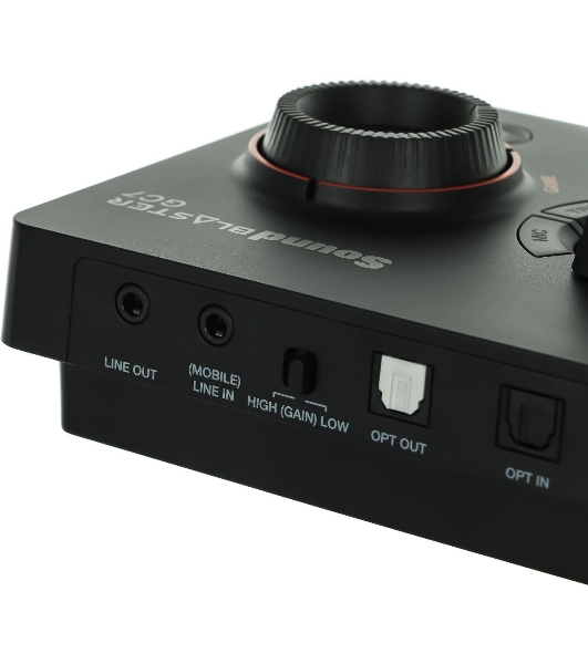 Звуковая карта Creative USB Sound BlasterX GC7 (Super X-Fi Ultra DSP) 7.1 Ret