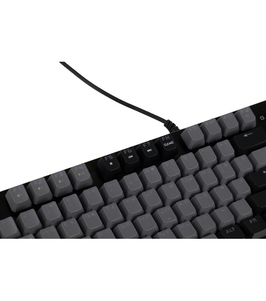 Клавиатура проводная A4Tech Bloody B828N USB черный/серый