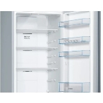 Холодильник Bosch KGN39UL30U серебристый металлик двухкамерный 279/87л морозилка снизу, No Frost, фото4