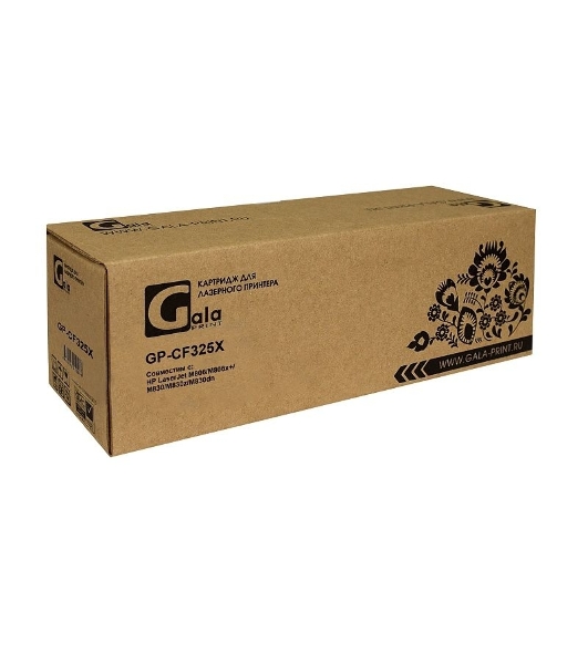 Картридж лазерный GalaPrint GP-CF325X (№25X) черный (34500 стр) для HP LaserJet M806/M806x+/M830/M830z/M830dn