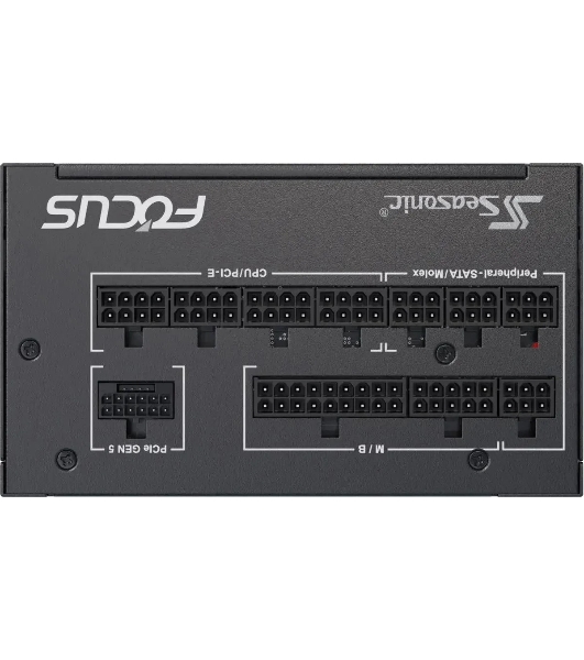 Блок питания Seasonic ATX 750W Focus GX-750 80 PLUS gold (20+4pin) APFC 135мм fan 10xSATA Cab Manag RTL