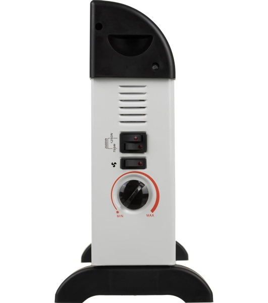 Конвектор Centek CT-6124 белый, 750/1250/2000 Вт, 20 м2, механический термостат