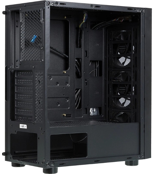 Компьютерный корпус Aerocool/Formula F-3401 (V1) черный без БП ATX 3x120мм 2xUSB 2.0 1xUSB 3.0 audio bott PSU