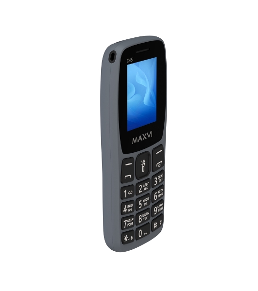 Мобильный телефон Maxvi C45 серый
