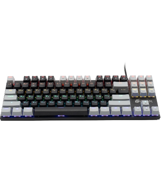 Клавиатура Oklick K600X проводная, USB Type-A, серый