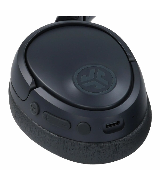 Гарнитура JLab JBuds Lux ANC Duo Graphite чёрный, беспроводная, Bluetooth/радиоканал/USB-C, ANC, до 40 ч (70 ч без ANC)