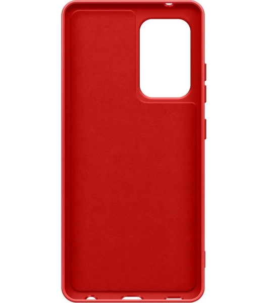 Чехол (клип-кейс) BORASCO Microfiber Case, для Samsung Galaxy A52, красный