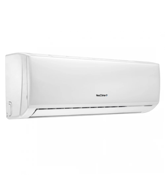 Кондиционер сплит-система настенного типа NeoClima NS/NU-HAL18F 18000 BTU, 50 м², 33/43 дБ, охлаждение, обогрев, осушение, белый (2 коробки)