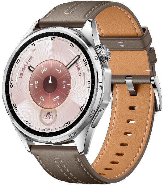 Умные часы Huawei Watch GT 6 ATM-B19, 1.47' AMOLED, Bluetooth, 5ATM, серый