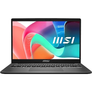 Ноутбук MSI Modern 13 F1MOG Core 5 120U 13.3' FHD (1920x1080)IPS,DDR4 16Gb (8Gbx2),512Gb SSD Intel Graphics,backlight,46.8Whr,1.45kg,Dos,1y,Platinum Gray