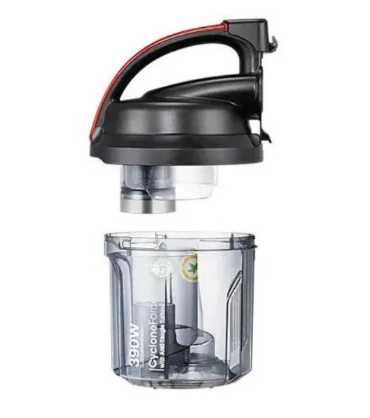 Пылесос Samsung VC15K4116VR/EV красный/черный, 390/1500 Вт, уборка сухая, пылесборник контейнер 1.3 л