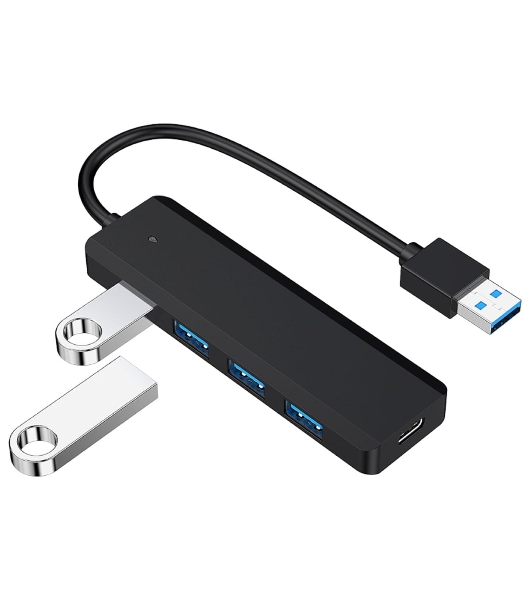 USB-концентратор Gembird UHB-C414, USB, USB 4 порта, USB Type-C