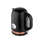 Чайник электрический BRAYER BR1005BK 2200 Вт.1.7 л, STRIX, сталь окраш, термометр, черный, фото10