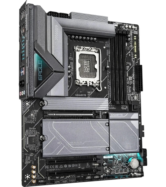 Материнская плата Gigabyte Z890 EAGLE WIFI7, LGA 1851, Intel Z890, 4xDDR5, 4xSATA, 4xM.2, 1xPCIe 5.0 x16, 2xPCIe 4.0 x4, 1xDP, 1xUSB-C, 1x 2.5Gb LAN, 4xUSB-A 3.2 Gen 1, 2xUSB-A 3.2 Gen 2, 3x3.5 мм, 7.1, 1xUSB4, ATX