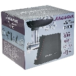 Мясорубка электрическая АКСИНЬЯ КС-2000 черный, 2000 Вт, 1.7 кг/мин, реверс, защита от перегрузки, насадки - 4, фото8