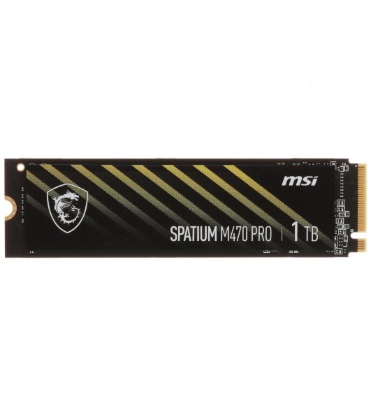 Накопитель SSD MSI M.2 2280 1Tb SPATIUM M470 PRO Client SSD S78-440L0J0-P83, PCIe Gen4x4 with NVMe