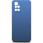 Чехол (клип-кейс) BORASCO Microfiber Case, для Xiaomi Redmi 10, синий, фото 1