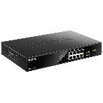 Коммутатор D-Link DGS-1010MP/A1A, 9×1 Гбит/с + 1×1 Гбит/с SFP, неуправляемый, фото2