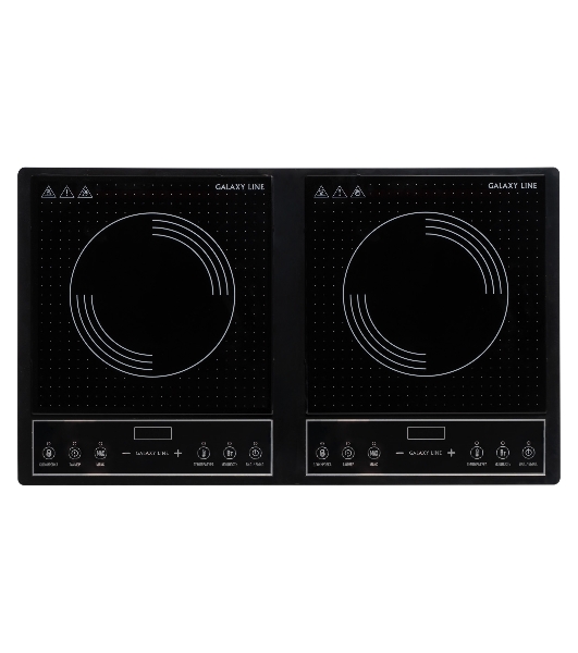 Плита настольная электрическая Galaxy Line GL3062 черный, 3.4 кВт, индукция, конфорки - 2, стеклокерамика, сенсор