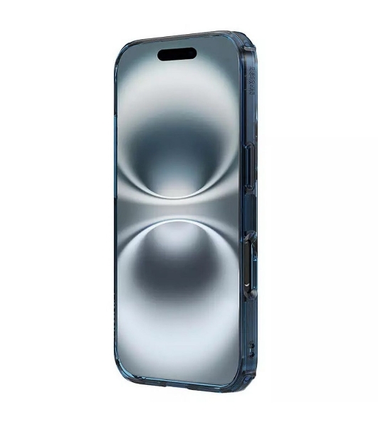 Чехол Nature TPU Pro Magnetic Case, синий, (AP iP16 Plus)