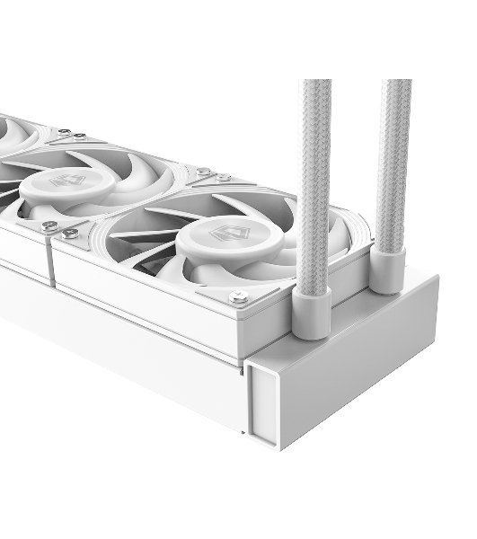 Система жидкостного охлаждения ID-COOLING DX360 MAX белый 120мм алюминий+медь 2150rpm 32.5db 4-pin 350W