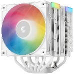 Кулер для процессора DEEPCOOL AG620 WH ARGb V2 LGA20XX/1700/1200/115X/AM5/AM4 (9шт/кор, TDP 260W, PWM, ARGb DUAL Fan 120мм, 6 тепл. трубок, белый) RET, фото10