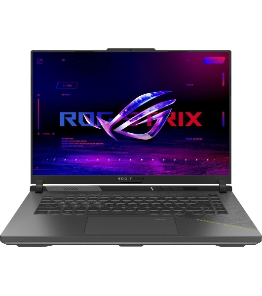 Ноутбук ASUS ROG Strix G16 G614PP-WH94/16'/IPS/AMD Ryzen 9 8940HX/16GB/1024GB SSD/NVIDIA GeForce RTX 5070 8GB/Windows 11 Home/серый/2.5kg