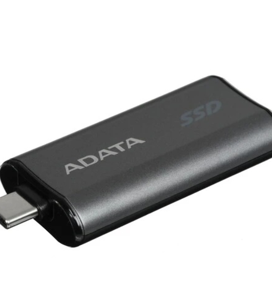 Внешний SSD ADATA SC750, 1TB, USB 3.2 Gen 2 Type-C, R/W 1050/1000, черный