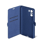 Чехол (флип-кейс) DF poFlip-04, для Xiaomi Poco F3, синий df poflip-04 (blue), фото2