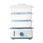 Пароварка Centek CT-1462 белый, 9 л, ярусы - 3, 1050 Вт, механическое, фото8
