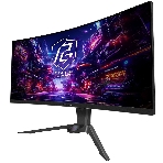 Монитор 34' ASRock Phantom Gaming PG34QRT2B VA 3440x1440, 180 Гц, 1 мс, 16:9, 500 кд/м², 2xHDMI, 2xDP, изогнутый 1500R, черный, фото3