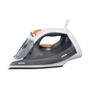 Утюг Centek CT-3301 белый/серый, 2800 Вт, 50 г/мин, 190 г/мин, 600 мл