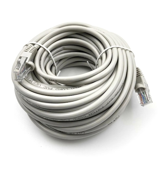 Патч-корд Buro UTP-5E-15M-G-LSZH UTP серый cat.5e RJ-45 (m)-RJ-45 (m) 15м