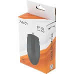 Мышь проводная A4Tech OP-330 черный, 1200 dpi, USB, кнопки - 3, фото2