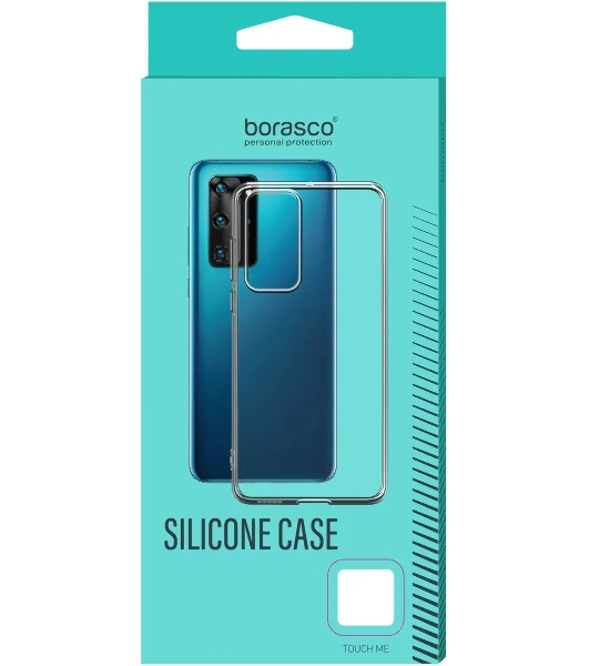 Чехол (клип-кейс) BoraSCO для Apple iPhone 13 Pro прозрачный