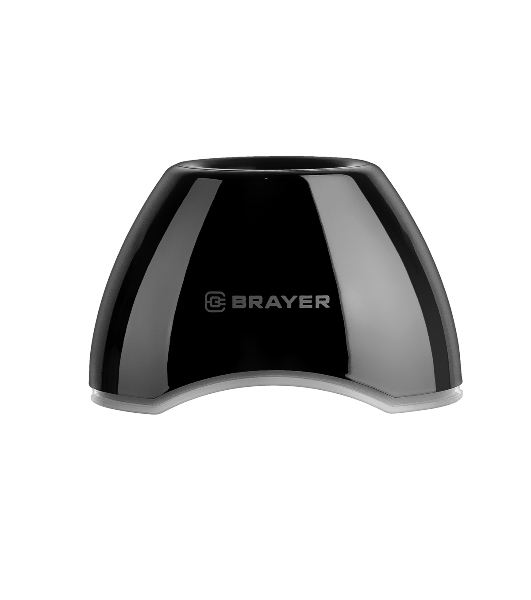 Машинка для стрижки BRAYER BR3402, LED-дисплей, 4 насад, турбо, титан. покр, регу. высоты лезвий