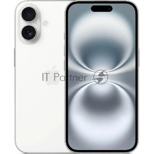 Смартфон Apple iPhone 16, 8/128Gb, белый