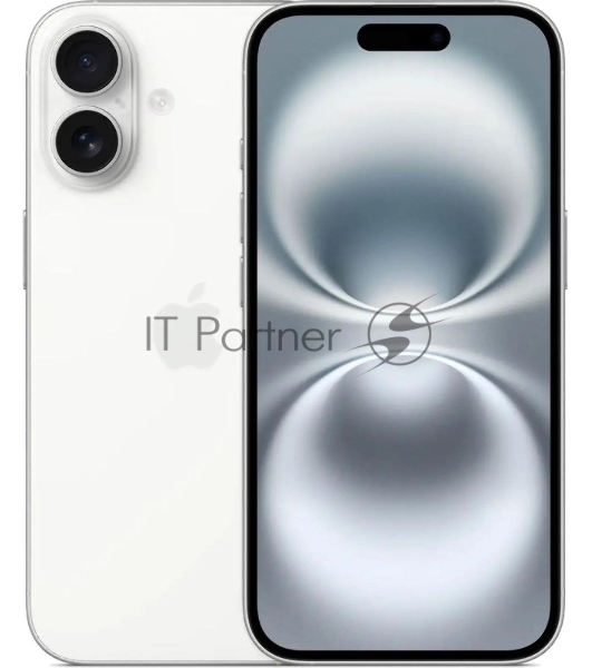 Смартфон Apple iPhone 16, 8/128Gb, белый