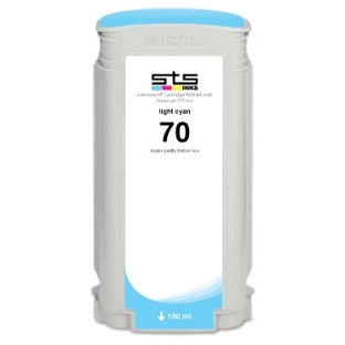 Картридж струйный HP №70 C9452A голубой для HP DJ Z2100/Z3100 (130мл)