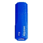 Флешка USB Smartbuy CLUE Blue (SB4GbCLU-BU), 4Gb, USB 2.0, R/W 15/8, синий, фото2