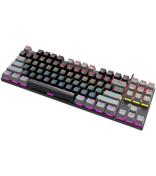 Клавиатура Oklick K600X проводная, USB Type-A, серый