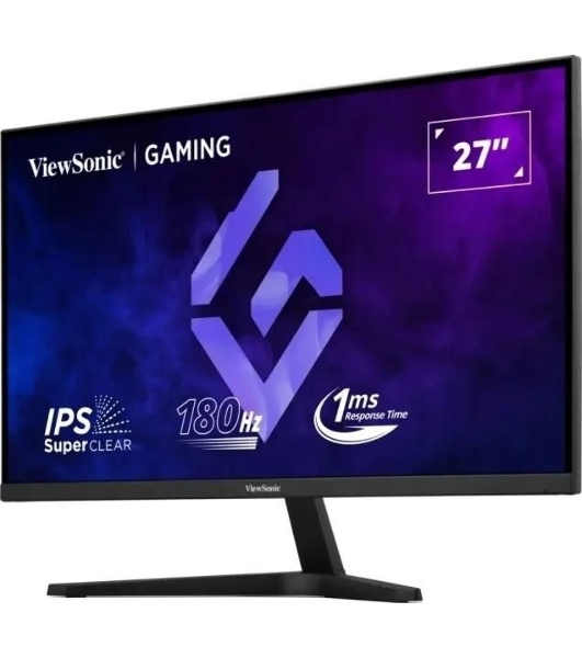 Монитор ViewSonic 27' VX27G1-HD черный IPS LED 16:9 HDMI матовая 300cd 178гр/178гр 1920x1080 180Hz DP FHD 3.5кг